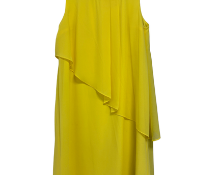 The Collection Debenhams Yellow Embellished Layered Sleeveless Dress
