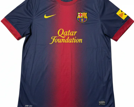 FC Barcelona 2012-13 Nike Navy Blue/Red  Home Jersey