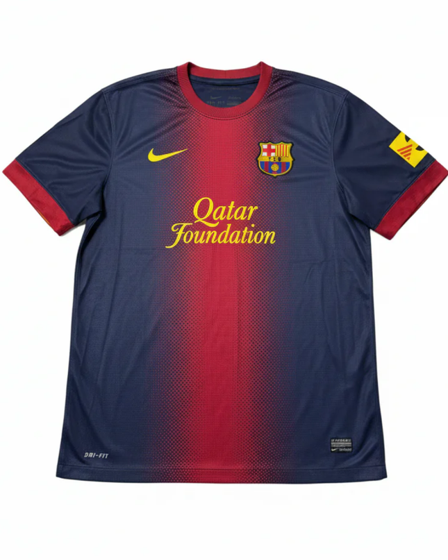 FC Barcelona 2012-13 Nike Navy Blue/Red  Home Jersey