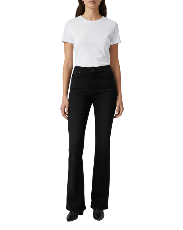 Hollister Black Low-Rise Bootcut Jeans