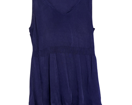 Burberry London Purple Sleeveless Knit Tunic Top
