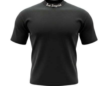 Black Squad Black Los Angeles Oversized Graphic T-Shirt