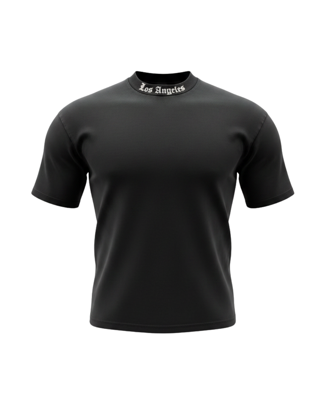 Black Squad Black Los Angeles Oversized Graphic T-Shirt