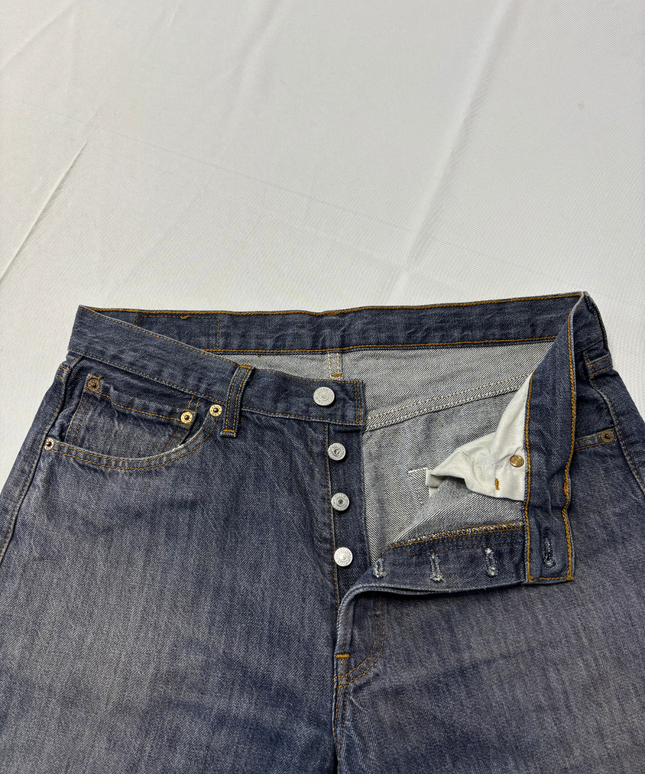 Levi's 501 Original Straight Leg Blue Jeans