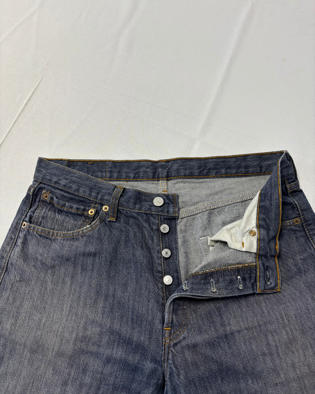Levi's 501 Original Straight Leg Blue Jeans