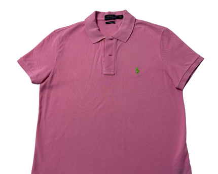 Polo Ralph Lauren Pink Classic Fit Piqué Polo Shirt
