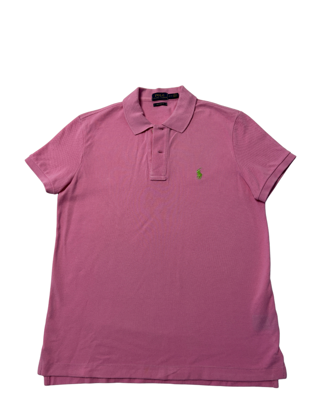 Polo Ralph Lauren Pink Classic Fit Piqué Polo Shirt
