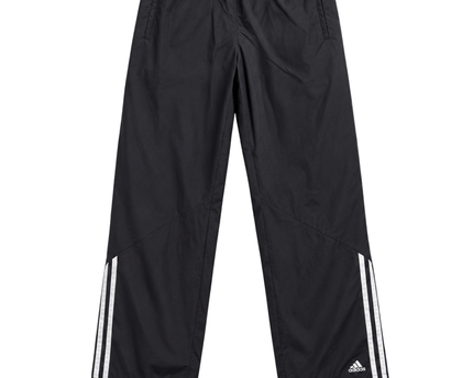 Adidas Black Straight Leg Vintage Track Pants