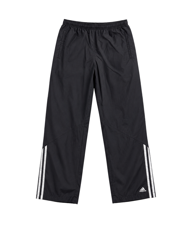 Adidas Black Straight Leg Vintage Track Pants