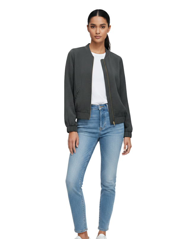 H&M Black Lightweight Bomber Jacket