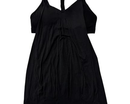 Lululemon Black Pleated Racerback Tank Top