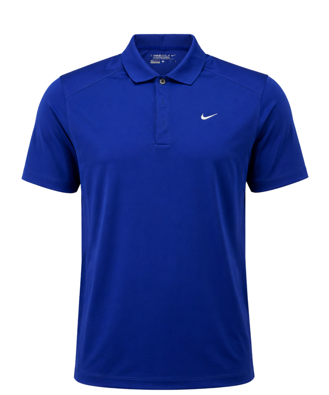 Nike Golf Blue Tour Performance Sports Polo