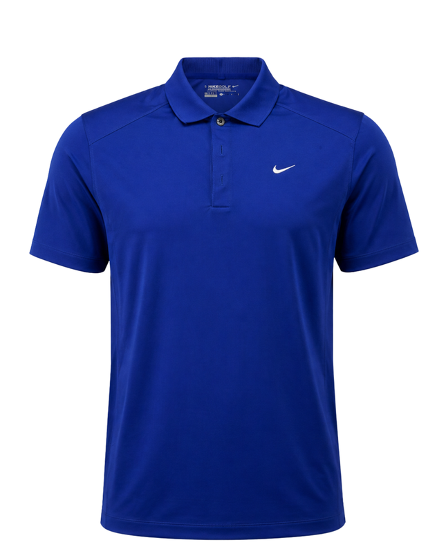 Nike Golf Blue Tour Performance Sports Polo