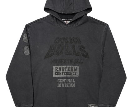 NBA Chicago Bulls Basketball Black Graphic Hoodie
