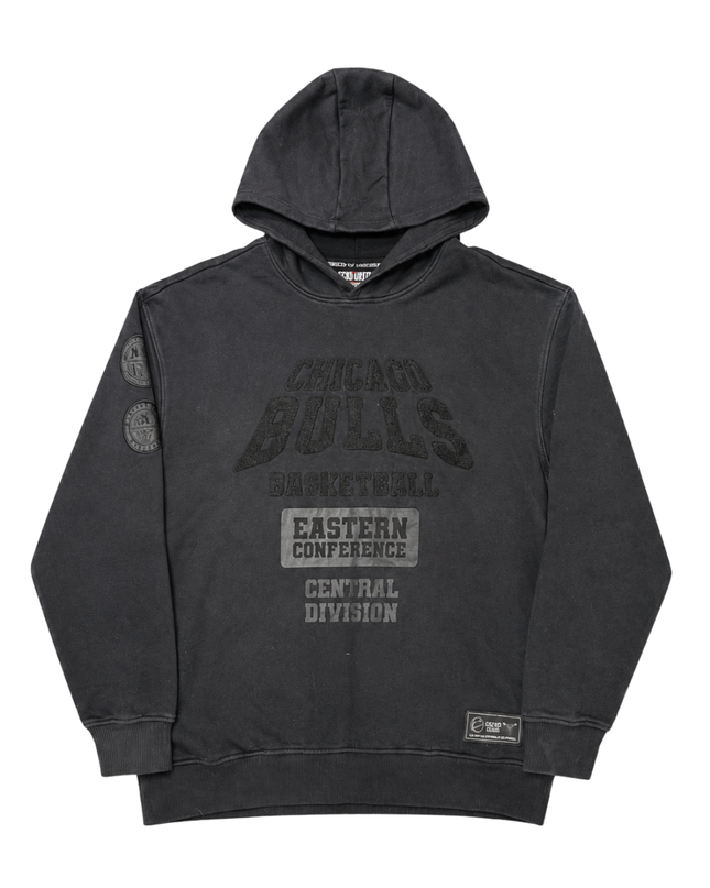 NBA Chicago Bulls Basketball Black Graphic Hoodie