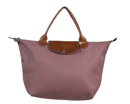 Longchamp Pink Le Pliage Nylon Tote Bag