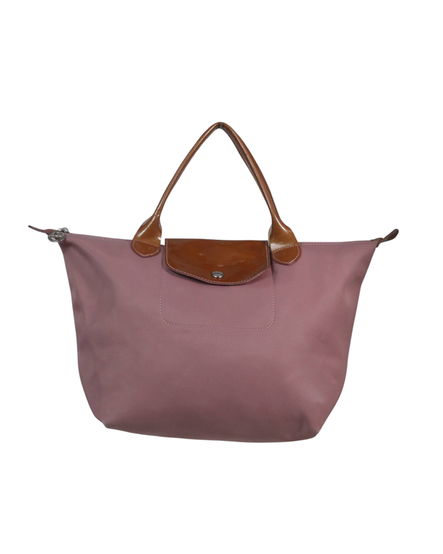 Longchamp Pink Le Pliage Nylon Tote Bag