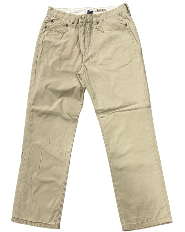 Polo Ralph Lauren Khaki Straight Leg Chino Pants