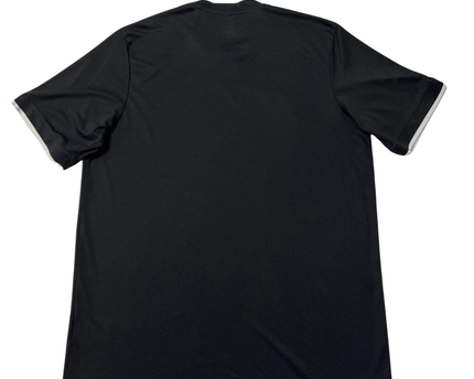 Adidas Black Three Stripes Sports T-Shirt