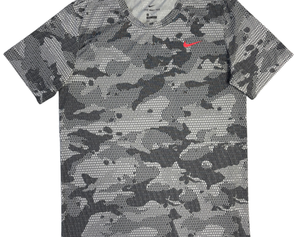 Nike Grey Camo Dri-FIT Performance Sports T-Shirt