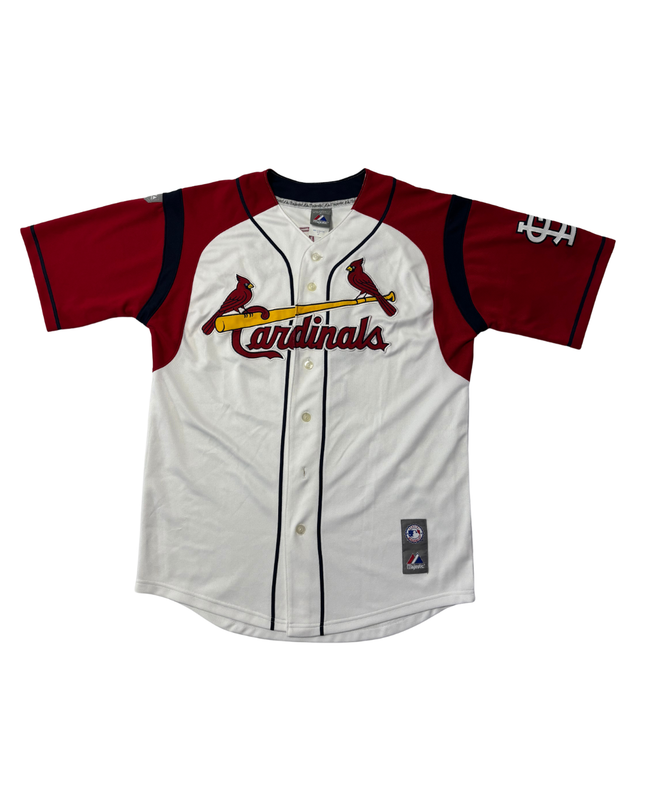 Majestic White St. Louis Cardinals Albert Pujols Baseball Jersey