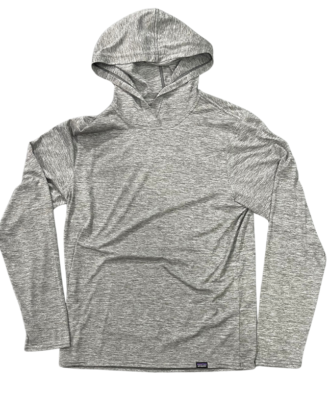 Patagonia Grey Heathered Performance Sun Hoodie