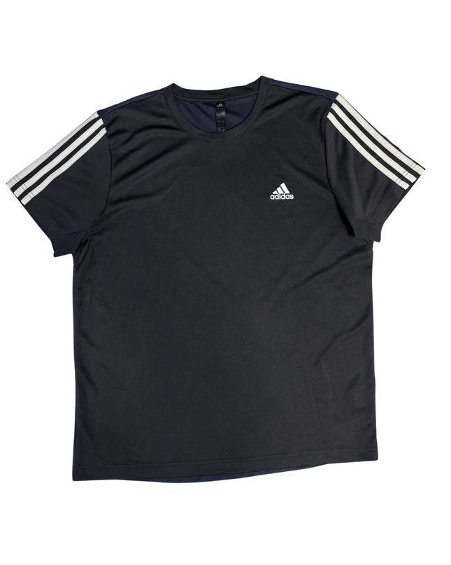 Adidas Black 3-Stripes Performance Training T-Shirt