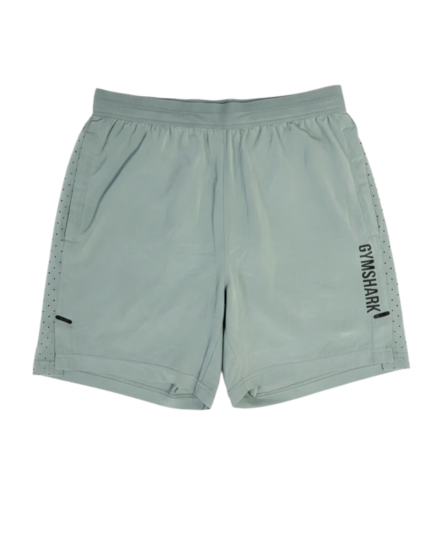 Gymshark Sage Green Lightweight Performance Sports Shorts