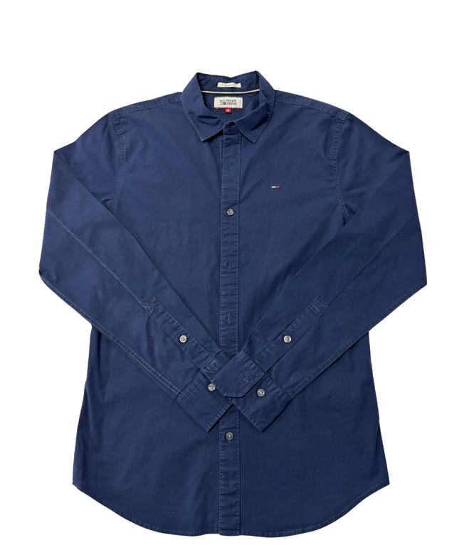 Hilfiger Denim Navy Slim Fit Button-Down Shirt