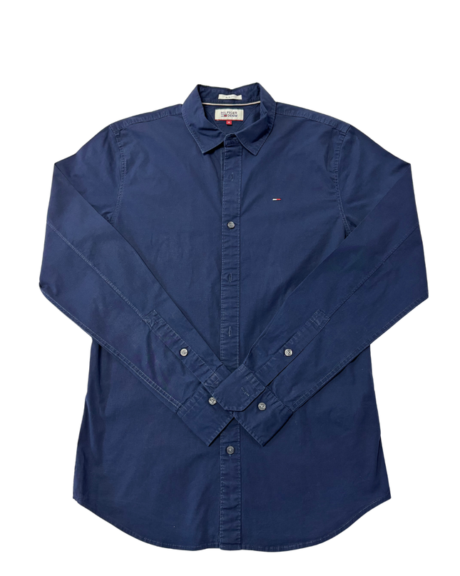 Hilfiger Denim Navy Slim Fit Button-Down Shirt
