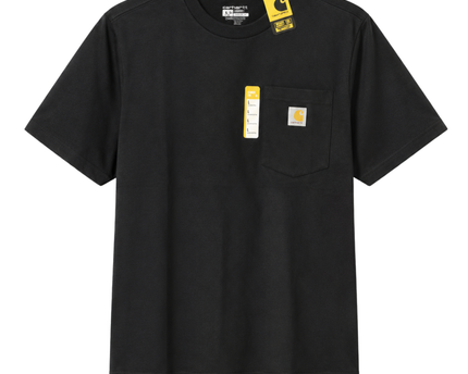 Carhartt Black Short-Sleeve Loose Fit Pocket T-Shirt W/Tags