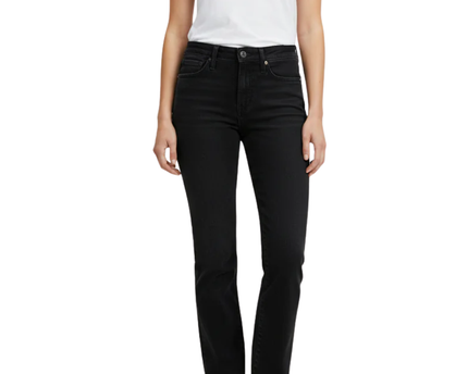 Levi's 314 Shaping Straight Leg Black Jeans