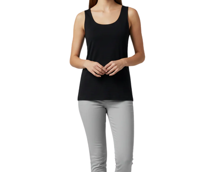 ZARA W/B Collection Black Tank Top