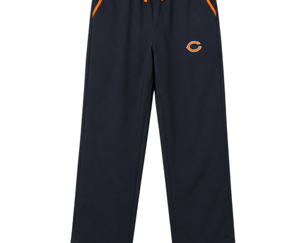 NFL Team Apparel Chicago Bears Navy Blue Scrub Pants
