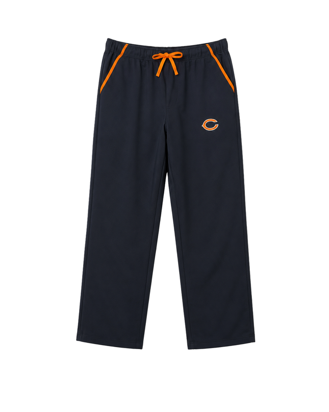 NFL Team Apparel Chicago Bears Navy Blue Scrub Pants