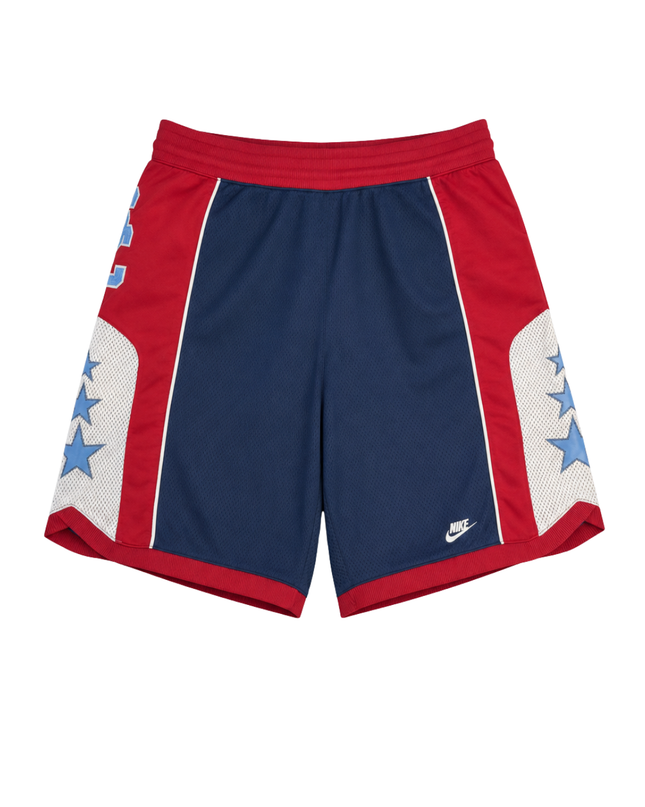 Nike Navy Blue Mesh Basketball Sports Shorts