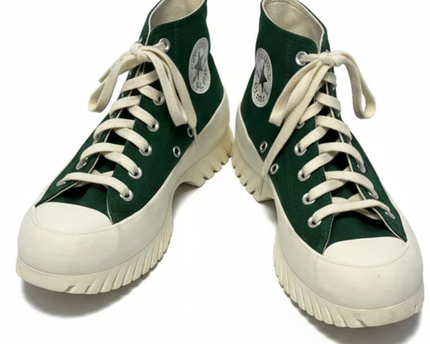 Converse Green Chuck Taylor All Star Lugged 2.0 High-Top Sneakers