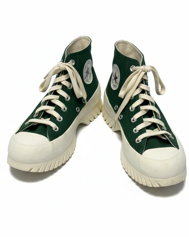 Converse Green Chuck Taylor All Star Lugged 2.0 High-Top Sneakers