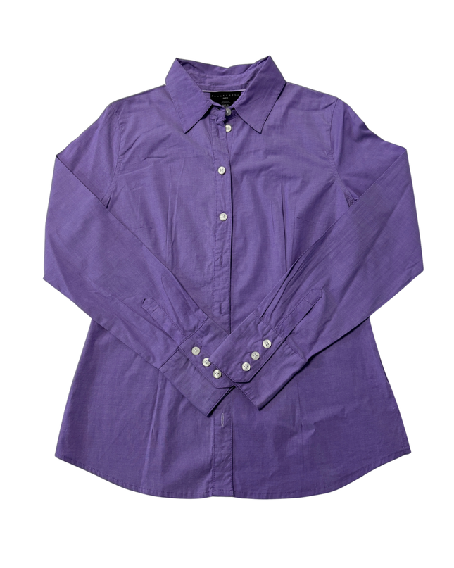 Apostrophe Purple Long Sleeve Button Down Shirt