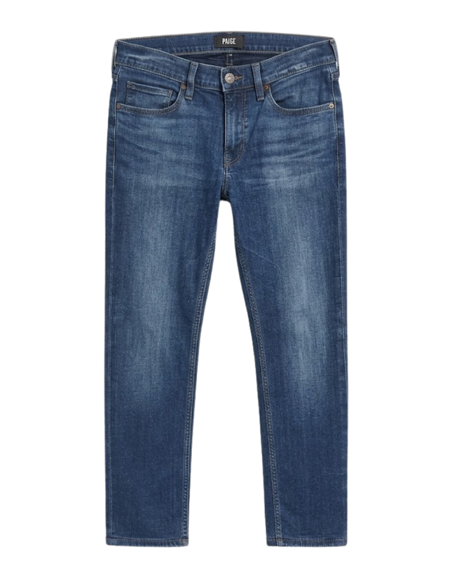 PAIGE Blue Slim Fit Stretch Denim Jeans