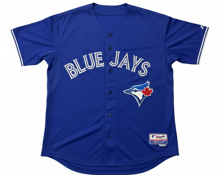 Majestic Blue Toronto Blue Jays Brett Lawrie #13 Baseball Jersey Size 52