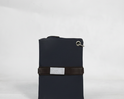 GEORGE GINA & LUCY Navy Utility Canvas Wallet