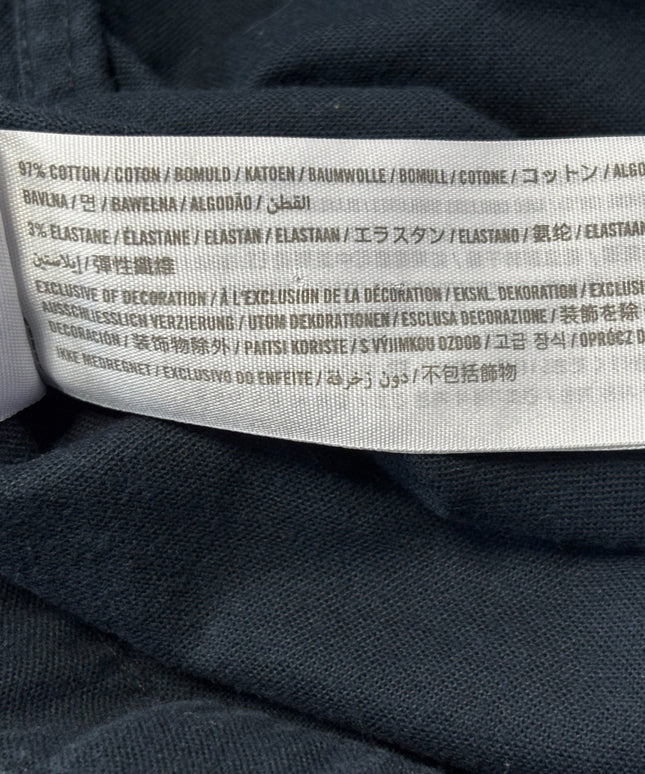 Hollister Navy Blue Muscle Fit Epic Flex Stretch Shirt