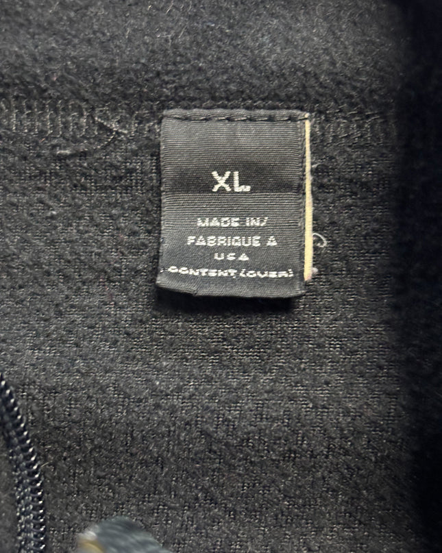Patagonia Black 1/4 Zip Fleece Sweater