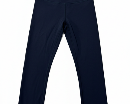 Lululemon Navy Blue High-Rise Cropped Performance Leggings