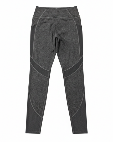 Gymshark Heathered Mesh Panel High-Rise Performance Leggings