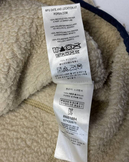 Patagonia Beige Los Gatos Quarter-Zip Fleece Sweatshirt