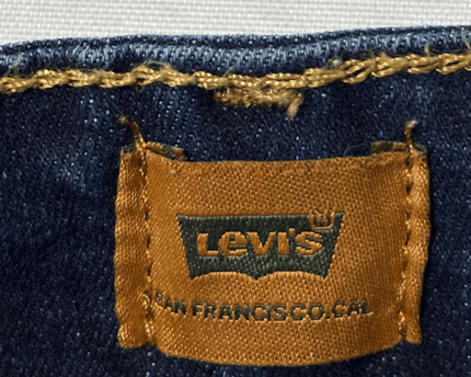 Levi's Dark Indigo High-Rise Skinny Jeans