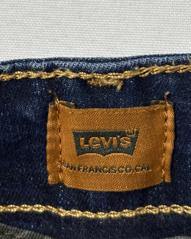 Levi's Dark Indigo High-Rise Skinny Jeans