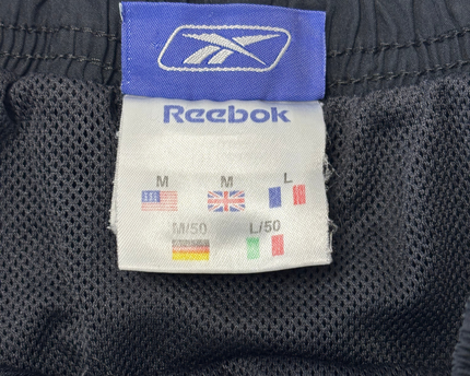 Reebok Classic Black Nylon Athletic Training Shorts - S